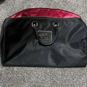 Victoria's Secret Satin Feel Weekender Duffle carry on bag